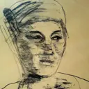 drawing, a woman